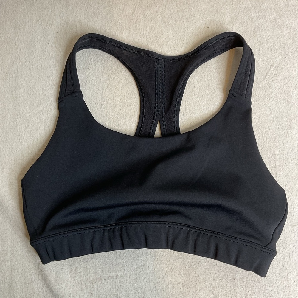 Athleta Razerback Sport Bra‎ Black Size XS